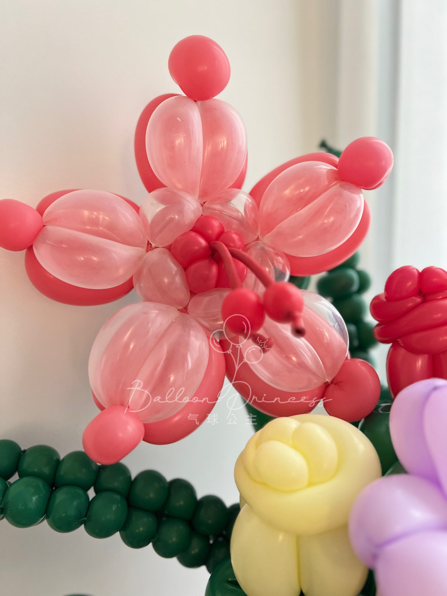 Secchiello abbraccio di palloncini